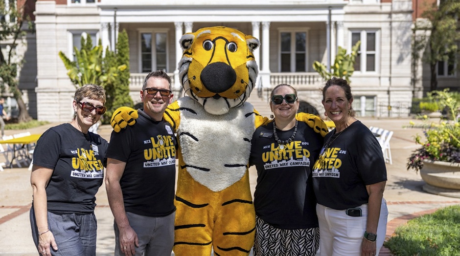  MU-United Way campaign volunteers at 2025 kickoff.