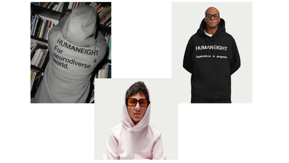  Digital flyer with a white background and black circles with a person wearing a heather grey hoodie and the MU logo in the upper right corner and the Textile and Apparel Management signature at the bottom with details about a wear test study