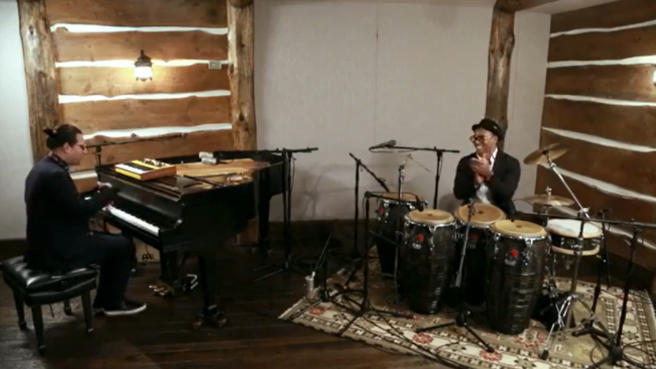  Photo of Alfredo and Pedrito performing